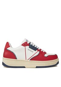 Guess Sneakersy FM8ANC LEL12 Czerwony. Kolor: czerwony. Materiał: skóra #1