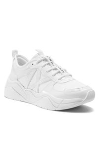 Sneakersy Armani Exchange. Kolor: biały