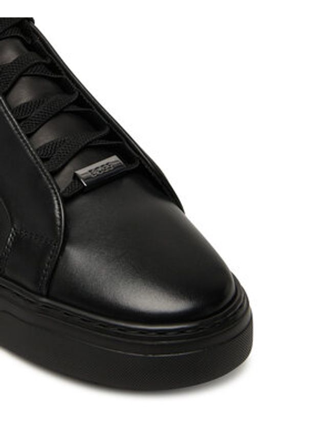 BOSS Sneakersy Gary 50546855 Czarny. Kolor: czarny. Materiał: skóra