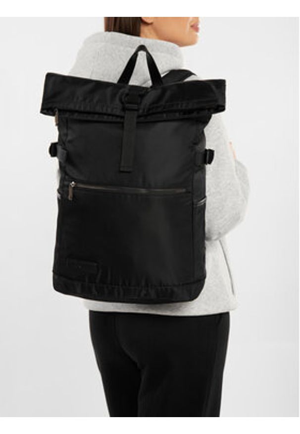 Lanetti Plecak LAN-E-028-05 Czarny. Kolor: czarny. Materiał: nylon, materiał