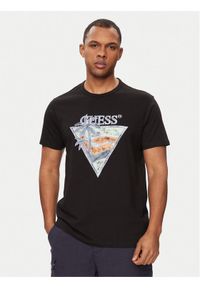 Guess T-Shirt M4GI16 I3Z14 Czarny Regular Fit. Kolor: czarny. Materiał: bawełna #1