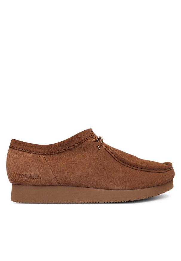 Półbuty Clarks. Kolor: brązowy