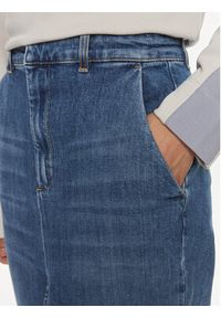 Marella Spódnica jeansowa Cast 2413101024 Niebieski Regular Fit. Kolor: niebieski. Materiał: bawełna #3