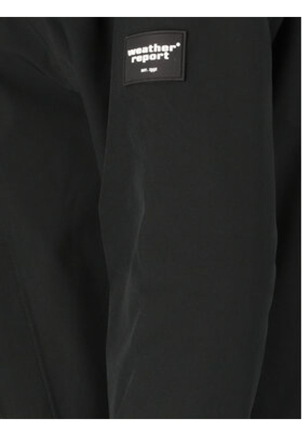 Weather Report Parka Britta WR233577 Czarny Regular Fit. Kolor: czarny. Materiał: syntetyk