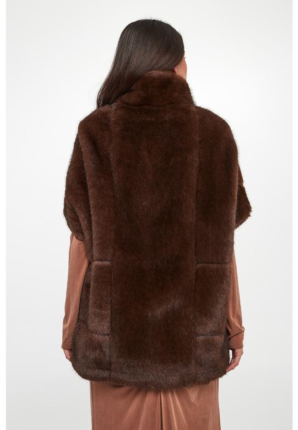Valentini - Kamizelka damska futrzana VALENTINI. Materiał: futro