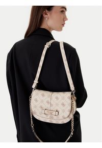 Guess Torebka Carrie Logo HWGP98 98200 Écru. Kolor: kremowy. Materiał: skórzane #1