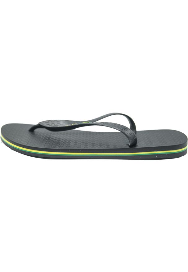 Klapki Ipanema Clas Brasil Ii Ad Dorosłych. Okazja: na co dzień. Kolor: czarny. Materiał: tkanina. Sport: pływanie