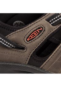 keen - Keen Sandały Targhee III Sandal 1022428 Szary. Kolor: szary. Materiał: nubuk, skóra #9