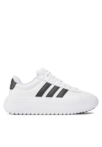 Adidas - Sneakersy adidas. Kolor: biały. Obcas: na platformie