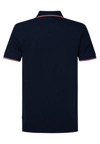 Petrol Industries Polo M-ROS-POL003 Granatowy Regular Fit. Typ kołnierza: polo. Kolor: niebieski. Materiał: bawełna #6