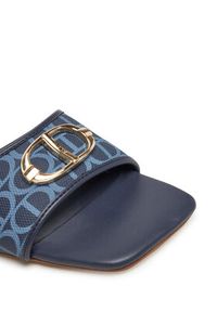 Aldo Klapki Coteazur 13918674 Granatowy. Kolor: niebieski. Materiał: skóra #6