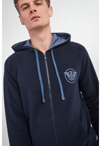 Emporio Armani Underwear - Bluza męska EMPORIO ARMANI UNDERWEAR. Typ kołnierza: kaptur. Wzór: nadruk #2