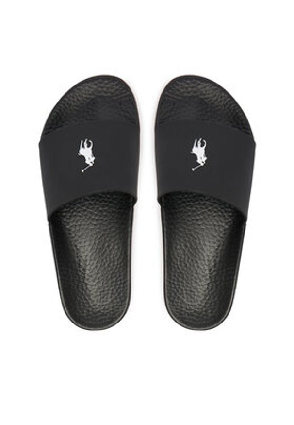 Polo Ralph Lauren Klapki 804973925002 Czarny. Kolor: czarny. Materiał: syntetyk
