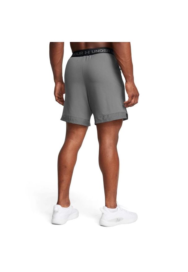 Spodenki krótkie męskie Under Armour Vanish Woven 6in Shorts. Kolor: szary. Długość: krótkie. Sport: bieganie