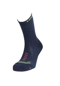 TEKO - Skarpety sportowe z wełną merino Teko ecoHIKE Discovery Light Half Cushion 2.0. Kolor: niebieski. Materiał: wełna