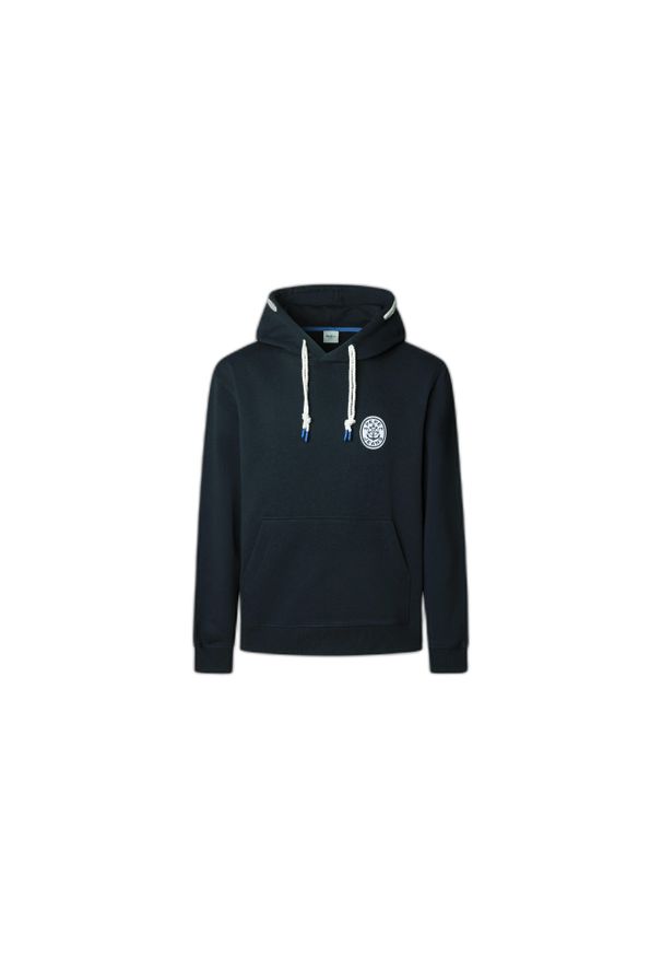 Bluza z kapturem Pepe Jeans Maisel. Typ kołnierza: kaptur. Kolor: niebieski