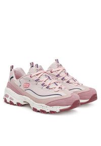 skechers - Skechers Sneakersy 149589/MVMT Różowy. Kolor: różowy. Materiał: skóra #3