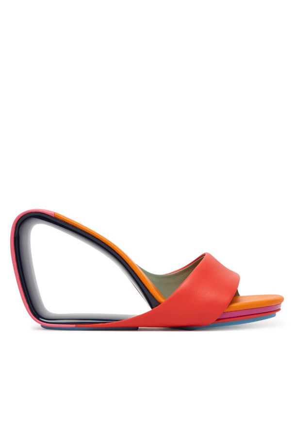 United Nude Klapki Mobius Hi 1000197616 Kolorowy. Materiał: skóra. Wzór: kolorowy
