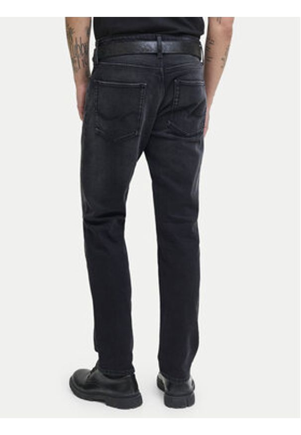 Jack & Jones Jeansy Clark Original 12278247 Czarny Regular Fit. Kolor: czarny