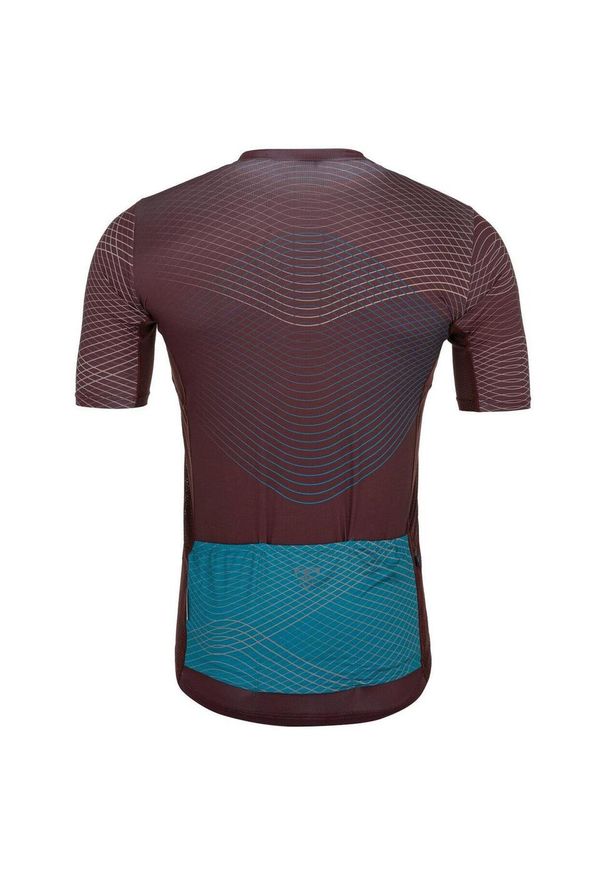 Męska koszulka kolarska Kilpi NERITO-M. Kolor: czerwony. Sport: kolarstwo