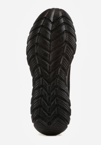 Born2be - Czarno-Czerwone Buty Sportowe Sneakersy Ozdobione Napisem Gallego. Okazja: na co dzień. Kolor: czarny. Wzór: aplikacja, napisy #4