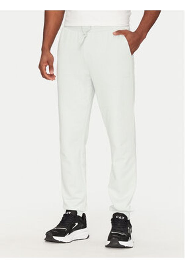 EA7 Emporio Armani Dres 7M000268 AF12451 U9060 Niebieski Regular Fit. Kolor: niebieski. Materiał: bawełna
