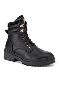 MEXX Trzewiki MI001713143W Czarny. Kolor: czarny. Materiał: materiał