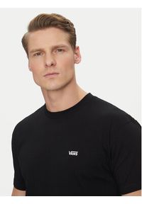 Vans T-Shirt Left Chest Logo VN0A3CZEY281 Czarny Classic Fit. Kolor: czarny. Materiał: bawełna #6