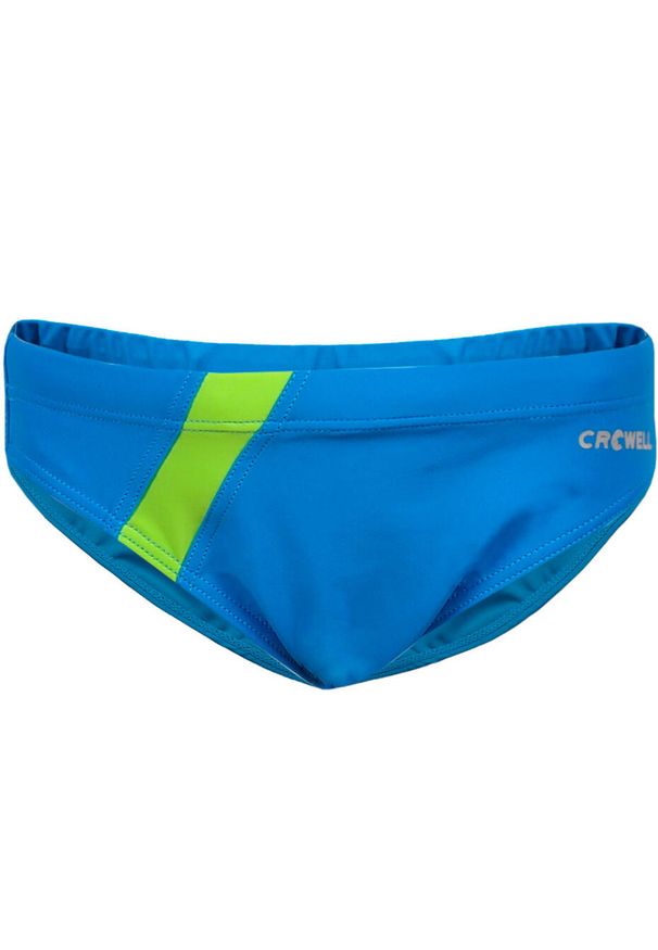 CROWELL - Kąpielówki pływackie dla chłopca Crowell Oscar niebiesko-zielone. Kolor: niebieski