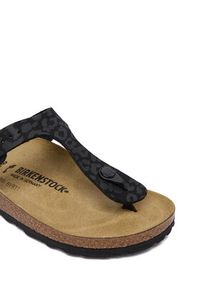 Birkenstock Japonki Gizeh 1032082 Czarny. Kolor: czarny. Materiał: skóra #4