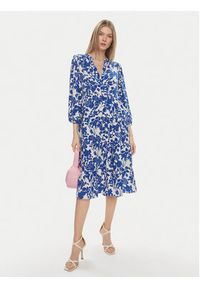 only - ONLY Sukienka koszulowa Milana 15308233 Granatowy Loose Fit. Kolor: niebieski. Materiał: wiskoza. Typ sukienki: koszulowe #3