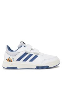 Adidas - adidas Sneakersy Disney Mickey Mouse Tensaur IH1193 Biały. Kolor: biały. Materiał: skóra. Wzór: motyw z bajki #1