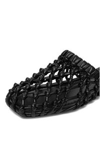 Badura Klapki EO-AMANDA-LT243-12 Czarny. Kolor: czarny. Materiał: skóra #4