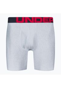Bokserki męskie Under Armour UA Tech 6 In 2 szt.. Kolor: szary