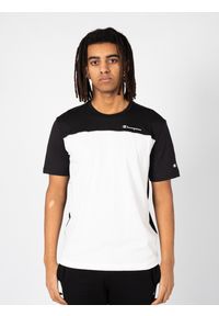 Champion T-Shirt | 217855 | Mężczyzna | Czarny, Biały. Kolor: biały, wielokolorowy, czarny. Materiał: bawełna. Długość rękawa: krótki rękaw. Wzór: nadruk #2