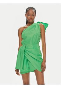 Pinko Sukienka koktajlowa Novello 102779 Y3LE Zielony Regular Fit. Kolor: zielony. Materiał: syntetyk. Styl: wizytowy