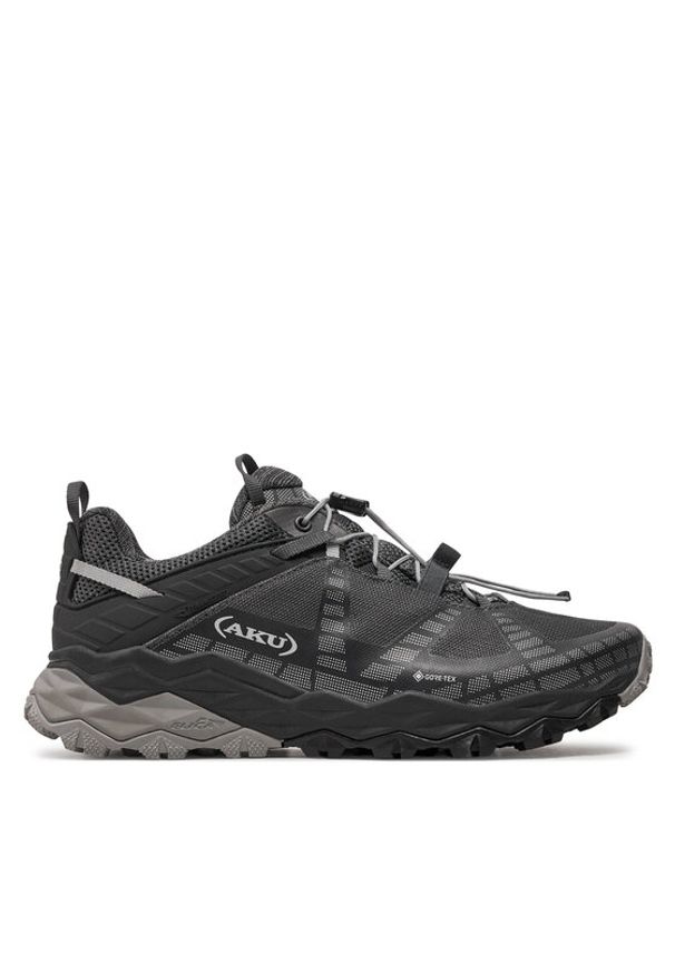 Aku Trekkingi Flyrock Gtx GORE-TEX 698 Czarny. Kolor: czarny. Materiał: skóra. Technologia: Gore-Tex. Sport: turystyka piesza