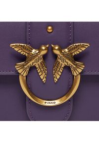 Pinko Torebka Love One Mini C AI 23-24 PLTT 100058 A0F1 Fioletowy. Kolor: fioletowy. Materiał: skórzane #2