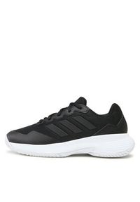 Adidas - adidas Buty Gamecourt 2.0 Tennis Shoes ID1494 Czarny. Kolor: czarny. Materiał: materiał #5