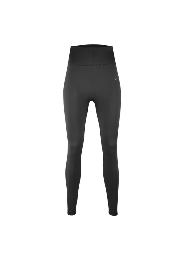 BESHAPED - Legginsy fitness damskie Beshaped Shape Up modelujące. Kolor: czarny. Materiał: nylon. Sport: fitness