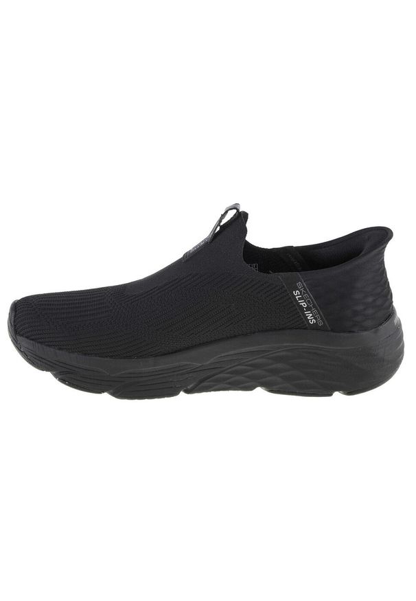 skechers - Buty do chodzenia męskie Skechers Max Cushioning Advantageous. Zapięcie: sznurówki. Kolor: czarny. Materiał: materiał, tkanina. Szerokość cholewki: normalna. Sport: turystyka piesza