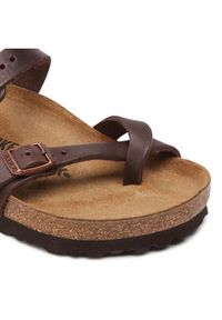 Birkenstock Japonki Mayari 0171321 Brązowy. Kolor: brązowy. Materiał: nubuk, skóra #3