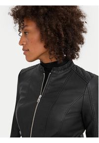 Vero Moda Kurtka z imitacji skóry 10274998 Czarny Regular Fit. Kolor: czarny. Materiał: skóra #3