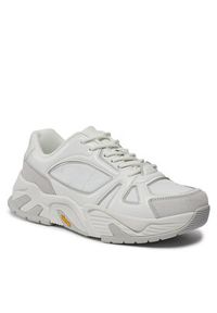 Calvin Klein Jeans Sneakersy Vibram Runner Low Mix Nbs Lum YM0YM00880 Biały. Kolor: biały. Materiał: skóra #5