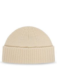 Lacoste Czapka RB4163 Écru. Kolor: kremowy. Materiał: wełna #3