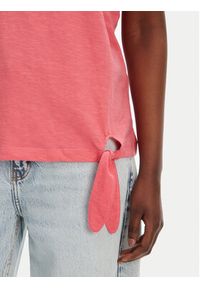 Olsen T-Shirt 11104823 Różowy Regular Fit. Kolor: różowy. Materiał: bawełna
