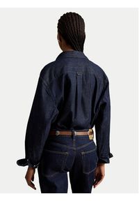 Polo Ralph Lauren Koszula jeansowa 211B17136001 Granatowy Regular Fit. Typ kołnierza: polo. Kolor: niebieski. Materiał: bawełna #5