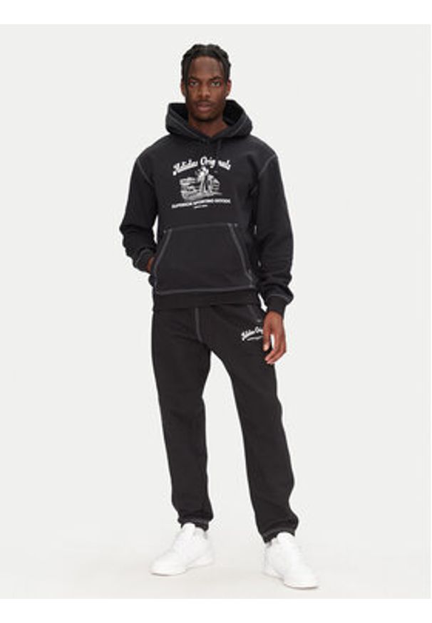 Adidas - adidas Spodnie dresowe JP4487 Czarny Regular Fit. Kolor: czarny. Materiał: bawełna