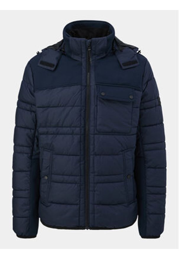 s.Oliver Kurtka zimowa 2131728 Granatowy Regular Fit. Kolor: niebieski. Materiał: syntetyk. Sezon: zima