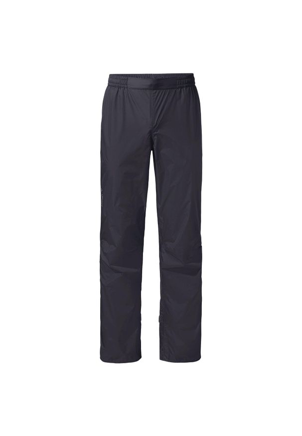 Vaude - Damskie spodnie przeciwdeszczowe VAUDE Drop II. Kolor: czarny. Sport: kolarstwo